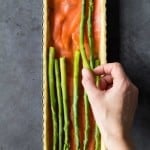 A Smoked Salmon Asparagus Quiche sure to make you fall in love with quiches once and for all. A healthy delicious lunch or dinner full of protein and flavor