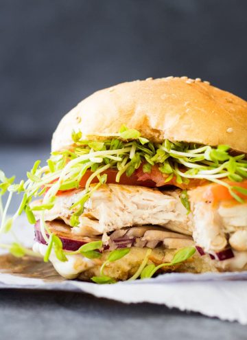 Bitten Easy Grilled Chicken Burger.