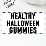 Looking for Healthy Halloween Treats? I've got you covered. Grass-fed gelatine + pumpkin puree + coconut milk + maple syrup = Healthy Halloween Gummies!