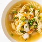 Instant pot chicken noodle soup
