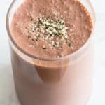 chocolate peanut butter banana smoothie