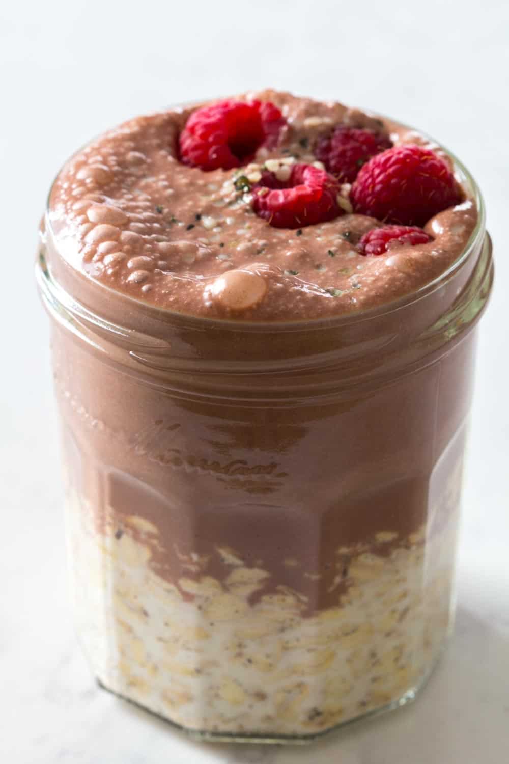 Vegan overnight oats