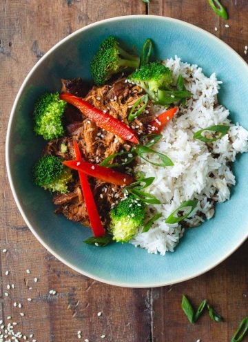 Healthy Crock Pot Teriyaki Chicken