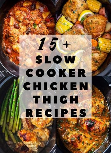 Slow Cooker Chicken Thigh Recipes Pin