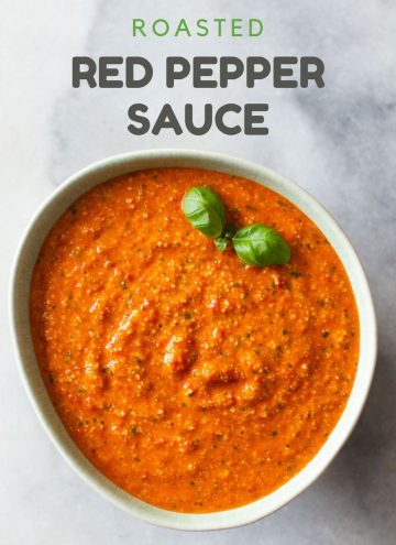 Roasted Red Pepper Sauce