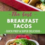 Breakfast Tacos Pin Collage