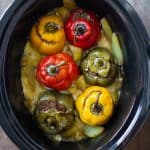 Stuffed Peppers in a Slow Cooker