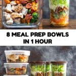 Healthy Meal Prep Bowls Pin